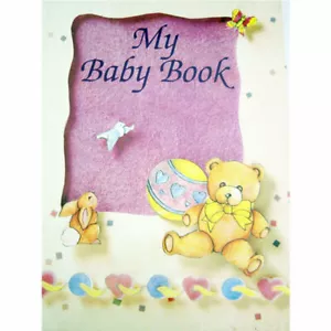Personalised Childrens Story Book MY BABY DIARY Xmas Gift Plus free Imprint Kit - Picture 1 of 2