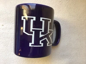 University of Kentucky Wildcats Coffee Cup Mug - 10 oz - UK Navy Blue - Picture 1 of 6