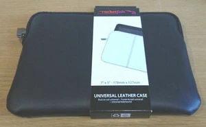 Universal Real Leather Case  7" X 5" 178 mm x 127 mm Kindle, Tablet - Picture 1 of 1