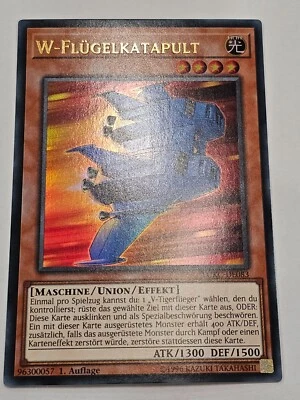 W-Wing Catapult●YUGIOH●LCKC●ULTRA RARE●2018●GERMAN●1st ED●NM●061 - Image 1 of 2