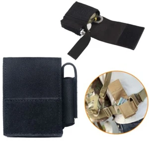Tactical MOLLE Cigarette Pouch with Lighter Holder Bag Airsoft Hunting Equipment - Bild 1 von 15