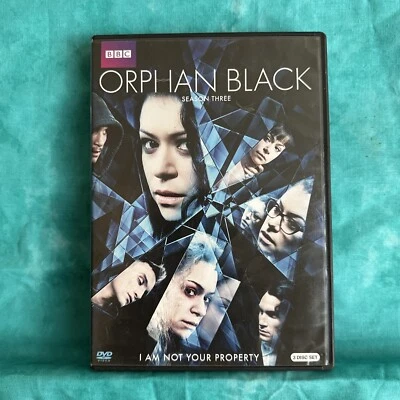 Orphan Black: Season Three (DVD, 2015) Tatiana Maslany ~ Used - Image 1 of 4