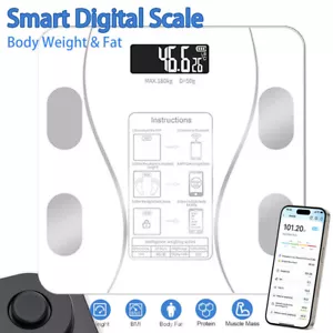 Smart Scales for Body Weight Body Fat, Bluetooth Body Fat Digital Scale with APP - Picture 1 of 6