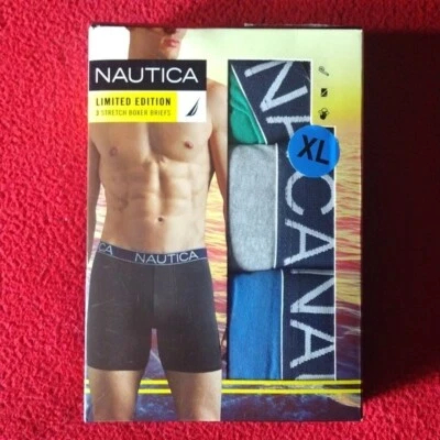 Calzoncillos Boxer Nautica Edición Limitada Talla XL Foto 1 de 4