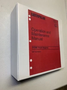 Caterpillar Dealer 3126E HEP1-up Diesel Truck Engine Service Manual. Cat Oem  - Picture 1 of 11