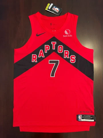 BNWT Nike Toronto Raptors Kyle Lowry Authentic Pro-Cut Jersey 48 Large Gold Tab Cover