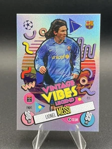 Lionel Messi Vintage Vibes Legend Match Attax 2024/2025 Barcelona 24/25 # 420 - Picture 1 of 7