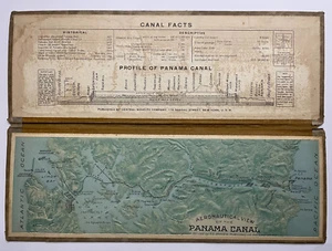 PANAMA CANAL AERONAUTICAL VIEW 1911-1912 F.D. GRAVES - Picture 1 of 10