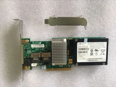 Supermicro AOC-SAS2LP-H8iR / LSI SAS2108 PCIex8 SAS 6GBs /8 Port = LSI 9260-8i - Bild 1 von 4