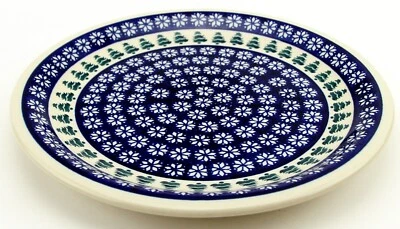 ZAKLADY CERAMICZNE BOLESLAWIEC Polish Pottery Dinner Plate 10.75" Zaklady Boleslawiec