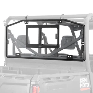 Vented DOT Glass Rear Windshield For 2016-2025 Can-Am Defender HD 5/ 8/ 10/ Max - Picture 1 of 10