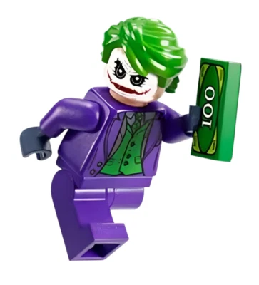 LEGO DC Super Heroes Batman Tumbler 2025 JOKER Minifig 76303 W/ Accessory sh1022 - Image 1 of 2