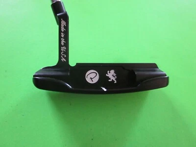 PIRETTI CUVIO  303SS MIDNIGHT BLACK 365G PUTTER  RH 34 1/2" Red PIRETTI  Grip - Image 1 of 4