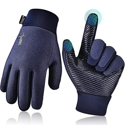 Sport Grip Lined Gloves Hiking Camping Cycling Footy Rugby Golf 6-10 yrs. Touch — 第 1/4 张图片