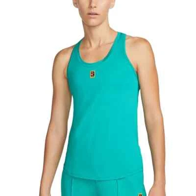 $35 NEW Women's Nike Court One Dri-FIT Heritage Tennis Racerback Tank DQ6800 XS - Image 1 of 3