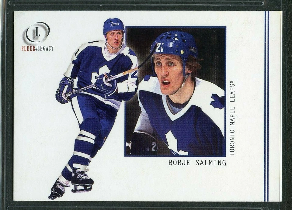 2002 Fleer Legacy Hockey - #33 - Borje Salming - Toronto Maple Leafs - Image 1 of 1