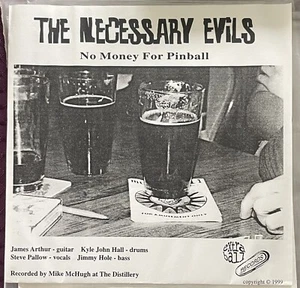 BOBBY CONN / NECESSARY EVILS 7" M/EX+ crypt beguiled clone defects dirtys devil - Picture 1 of 4