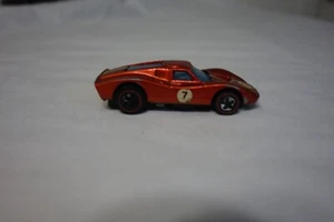 Vintage 1969 Mattel Hot Wheels Redline SIZZLERS Ford Mark IV BURNT ORANGE #7 - Picture 1 of 8