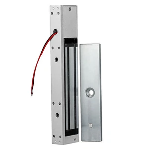 Outdoor Electromagnetic Door Gate Lock 280kg 600lb Holding Force Security Access - Picture 1 of 9