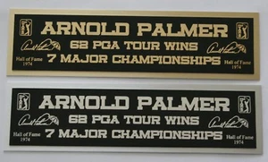 Arnold Palmer nameplate for signed golf ball photo or display case - Picture 1 of 2