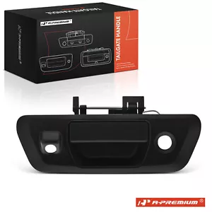 Texture Black W/ Camera Hole Outside Tailgate Handle for Nissan Navara D23 NP300 - Picture 1 of 11