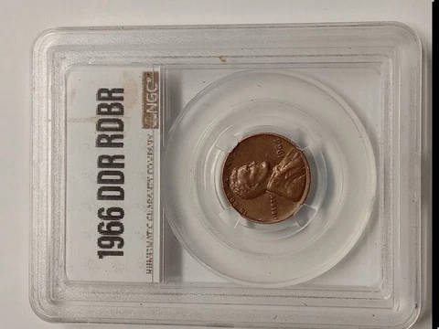 1966 DDO Lincoln Penny Cover