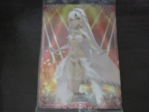 Fate Grand Order FGO Wafer Card CR16 Attila Saber - Picture 1 of 2