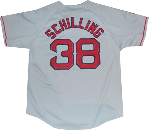 Curt Schilling Boston Red Sox 2006 Road Majestic Jersey A6400 New tags Cover