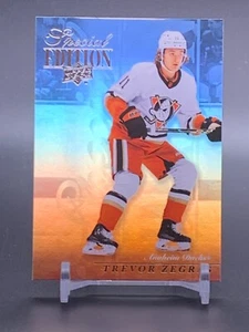 2023-24 Upper Deck Series 1 Special Edition #SE-15 TREVOR ZEGRAS Anaheim Ducks - Picture 1 of 2