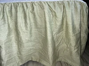 Ralph Lauren Grand Isle King Bedskirt Green Cream 18” drop - Bild 1 von 6