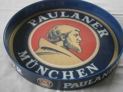 Paulaner München Bier Tablett 31,5cm Kunststoff Anti-Rutsch  Gastro Brauerei - Bild 1 von 4