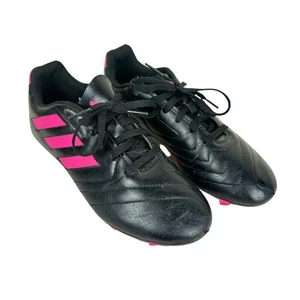 Adidas schwarz pink 3 Streifen Goletto VII FG Schnürschuhe Gummi Fußballschuhe Herren 5 - Bild 1 von 5