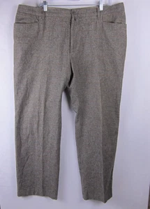 Faconnable Anzughose Herren 44 Grau 100% Baumwolle Hose Karriere Business Freizeit - Bild 1 von 8