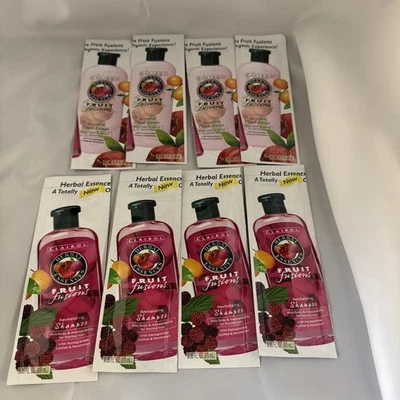 Clairol Herbal Essences Fruit Fusions Revitalizing Shampoo Conditioner Packs Vtg - Image 1 of 4