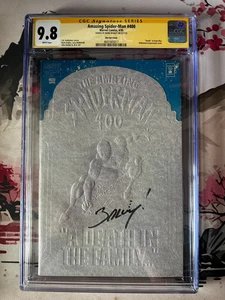 Amazing Spider-Man #400 CGC 9.8 Signed By Mark Bagley Marvel Die-Cut Cover - Picture 1 of 3