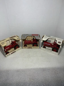 3 Ertl Cub Tractors Farmall, Special Edition & International, Diecast 1/16 USA - Picture 1 of 8