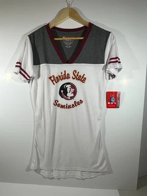 Colosseum Florida State Seminoles Ladies V-Neck Shirt Size Large NWT - Image 1 of 4