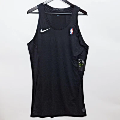 Camiseta sin mangas Nike Pro edición jugador de la NBA calce ajustado negra entrenamiento 880804-010 2XL alta Foto 1 de 4