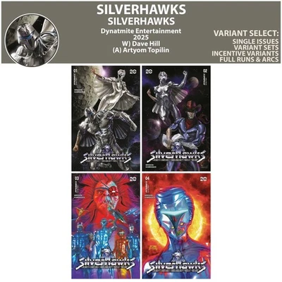 Silverhawks (2025) #1 2 3 4 Dynamite Entertainment COVER SELECT
