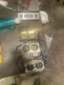 Mercury 150hp 175hp 2 stroke outboard carb set (1374-5427) - Picture 1 of 11