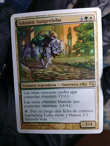 MTG Tolsimir Wolfblood EXC. VERY RARE SPANISH Salvat-Hachette 2007 WOTC - Picture 1 of 7