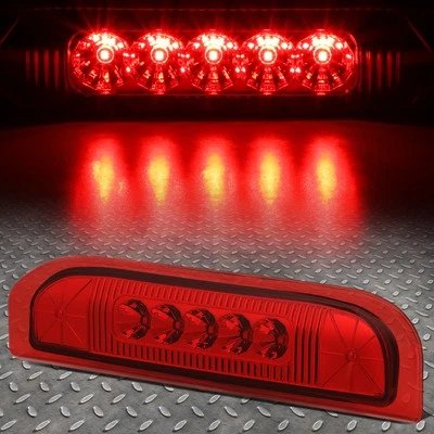 PARA 09-14 NISSAN CUBO LED TERCERA LUZ FRENO TRASERO FRENO TRASERO FARO ESTACIONAMIENTO ROJO Foto 1 de 4