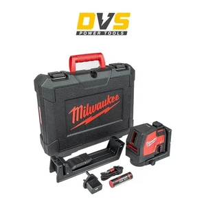 Milwaukee L4 CLL-301C 4V USB Rechargeable Green Cross Line Laser w/ 1x 3Ah Batt - Picture 1 of 1