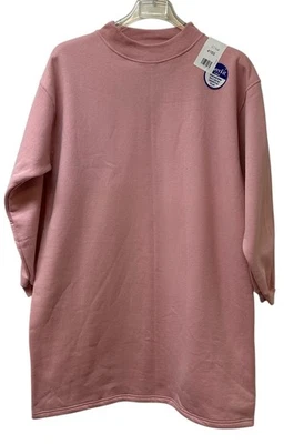 Sudadera De Colección Años 90 Hanes Skimp Larga Sobre Talla Para Mujer L/XL EverFit Polar NUEVA Foto 1 de 4