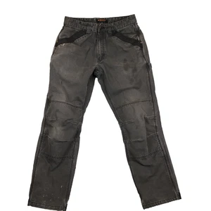 Ridgecut Toughwear Hose Herren 33x30 Regular Straight grau Ripstop Canvas-gebeizt - Bild 1 von 13