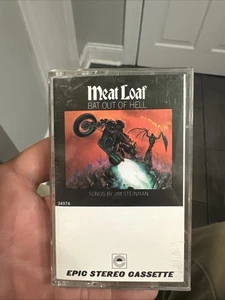 Meat Loaf Bat Out of Hell Cassette Tape Epic Stereo - Picture 1 of 6