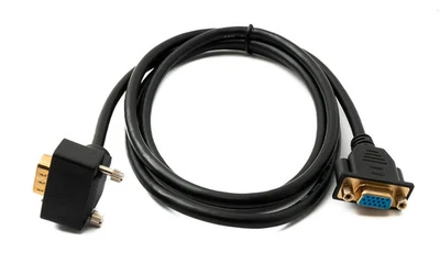 SYSTEM-S D Sub15 Cable 150cm HD VGA 15 Pin Male to Female DB15 - Image 1 of 4
