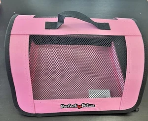 Perfect Petzzz Tote for Lifelike Stuffed Pet Dog or Cat Nylon and Mesh - Picture 1 of 5