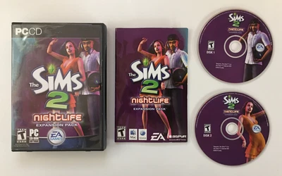 The Sims 2: Nightlife Expansion Pack (PC/Windows, 2005) CIB Complete - US Seller - Image 1 of 4