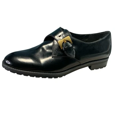 Anne Klein Women's Bara Patent Leather Career Shoe Monk Strap Size 9M - Image 1 of 4